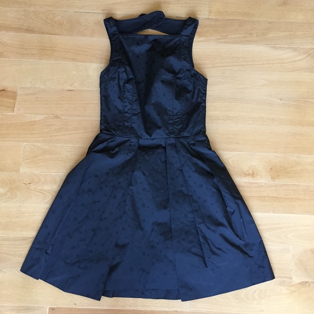Manning Cartell Black Mini Dress W/ Keyhole Back